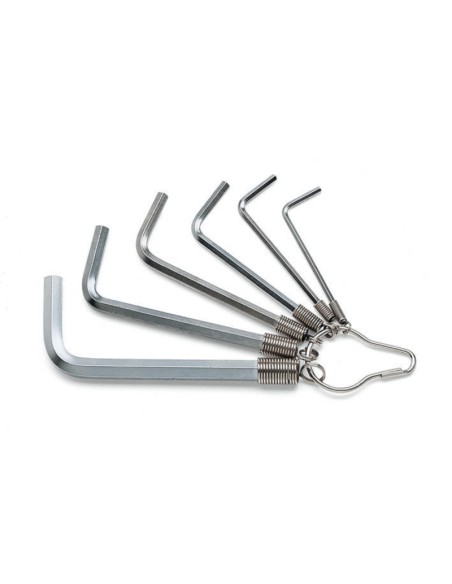 Serie di 6 chiavi maschio esagonale piegate (art. 96)