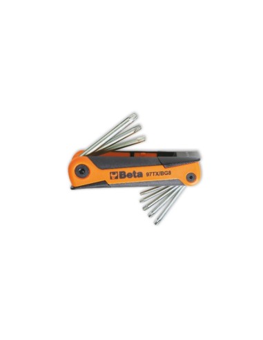 Serie di 7 chiavi maschio per viti con impronta Torx®