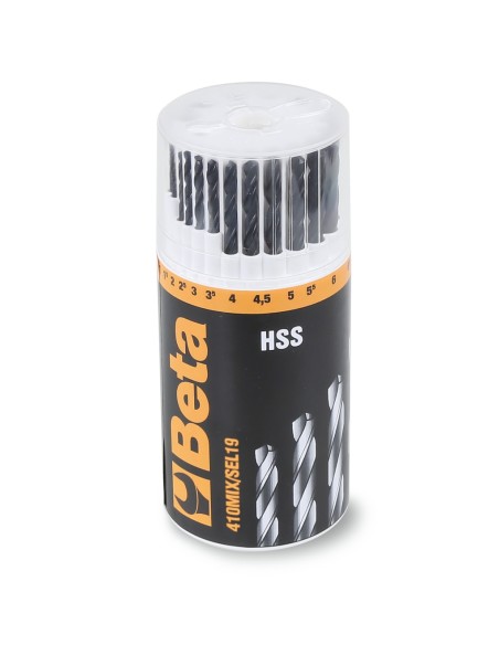 Serie di 13 punte 410 e 6 punte con inserto in metallo duro in selettore di plas Serie di 13 punte 410 e 6 punte con inserto in metallo duro in selettore di plas