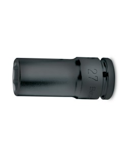 Chiavi a bussola con attacco quadro femmina 1/2" bocca esagonale, serie lunga fo
