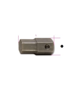 Inserti Macchina maschio esagonale attacco 32 mm