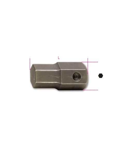 Inserti Macchina maschio esagonale attacco 32 mm Inserti Macchina maschio esagonale attacco 32 mm