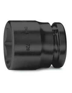 Chiavi a bussola con attacco quadro femmina 3/4" bocca esagonale serie normale,