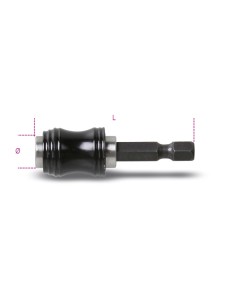 Portainserti magnetico a sgancio rapido per avvitatori 2
