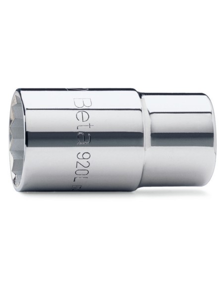 Chiavi a bussola con attacco quadro femmina 1/2", tipo lungo bocca poligonale, c