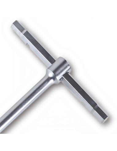 Chiave a T con tre estremità maschio esagonale