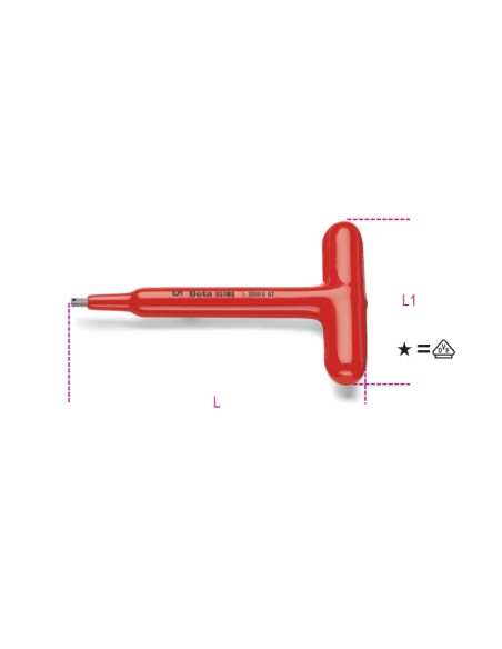 Chiavi a T maschio esagonale Chiavi a T maschio esagonale