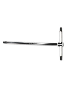 Chiavi a T con tre estremità maschio per viti con impronta Torx® cromate